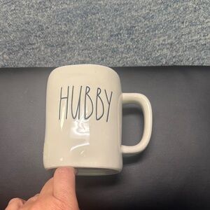 Rae Dunn 'HUBBY' Ceramic Coffee Mug - Classic Home Dining